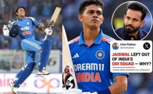 Yashasvi Jaiswal faces questions over his omission from India's ODI squad as Irfan Pathan and R Ashwin question the selection decision.