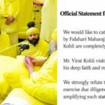 Virat Kohli did not charge a single rupee for Premanand Maharaj visit, spokesperson breaks silence on ₹5 crore claim