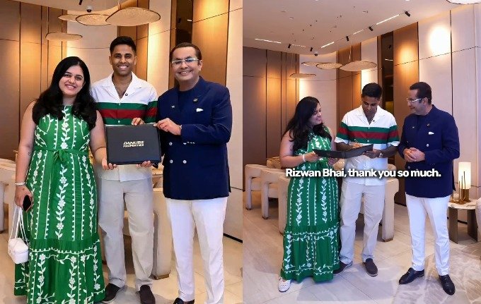 Suryakumar Yadav and his new Dubai house linked to Danube Properties