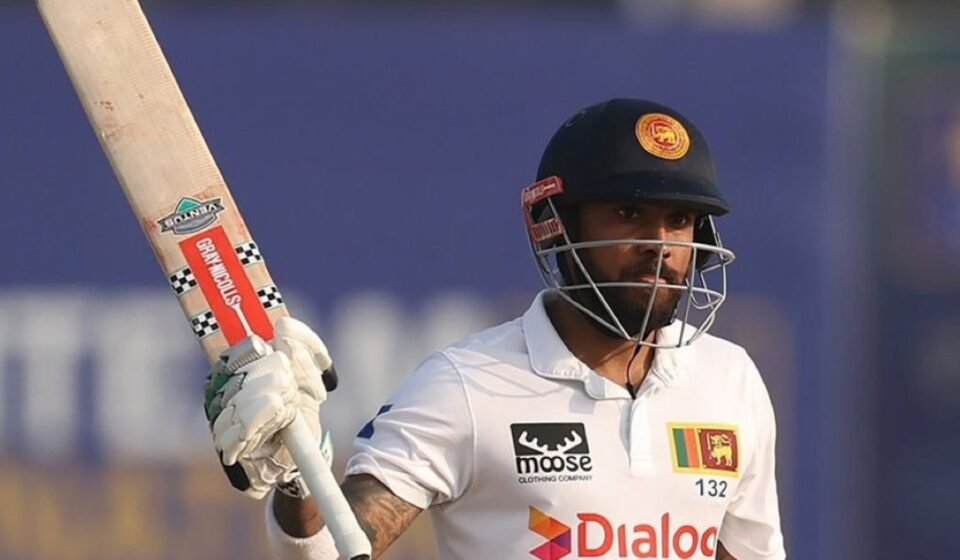 Sri Lanka Test captain Kusal Mendis with the 15-member squad announced for the Pakistan Test series in November 2026.