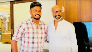 Sanju Samson books an entire theatre to watch Rajinikanth’s Jailer 2 with his wife, friends and Indian cricket teammates.