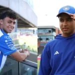 Arvid Lindblad praises young Indian cricketer Vaibhav Sooryavanshi during an interview about F1 and his Indian heritage.