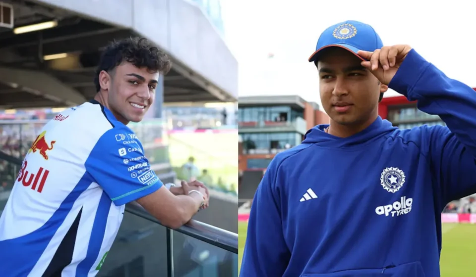 Arvid Lindblad praises young Indian cricketer Vaibhav Sooryavanshi during an interview about F1 and his Indian heritage.