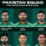 Pakistan squad for Hong Kong Sixes 2026 led by captain Abbas Afridi